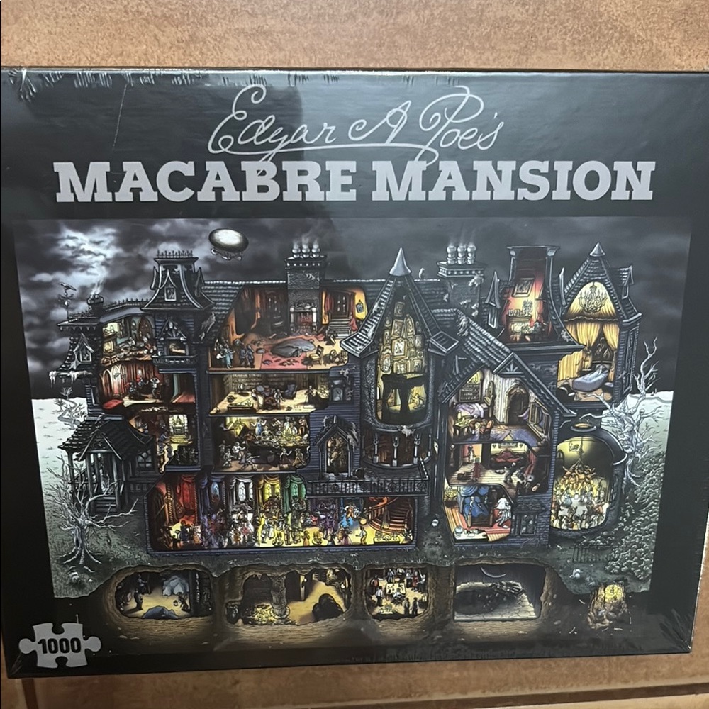 Edgar Allan Poe's Macabre Mansion Puzzle